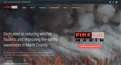 Desktop Screenshot of firesafemarin.org